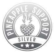 Pineapple Support Badge