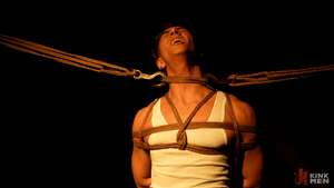 Photo number 5 from Silent Hill Delirium: Part 1 shot for Kink Men Series on Kink.com. Featuring Derek Kage and Davin Strong in hardcore BDSM & Fetish porn.
