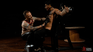 Photo number 16 from Christian Wilde and Apollo Fates: I Know What You Need shot for Bound Gods on Kink.com. Featuring Christian Wilde and Apollo Fates in hardcore BDSM & Fetish porn.