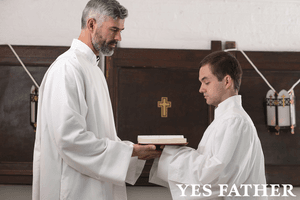 Photo number 2 from Marcus: Altar Training shot for Yes Father on Kink.com. Featuring  in hardcore BDSM & Fetish porn.
