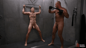 Photo number 12 from Hittin' The Shower: Greg Riley Devours Ethan Sinns shot for Bound Gods on Kink.com. Featuring Greg Riley and Ethan Sinn in hardcore BDSM & Fetish porn.