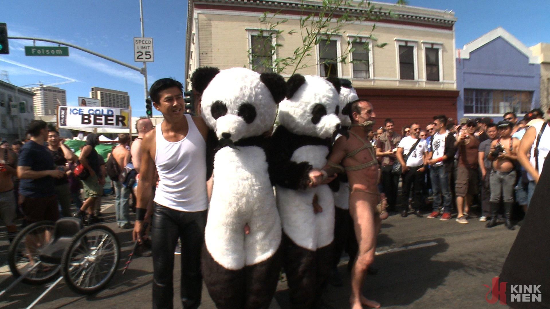 Naked Pandas Trick Or Treat Just In Time For Halloween